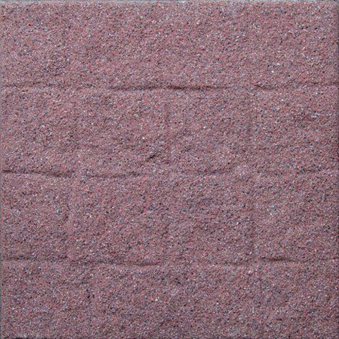 Loseta Piso Pétreo Rojo 40x40