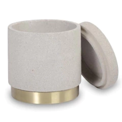 ALGODONERA CEMENTO BEIGE Y DORADO