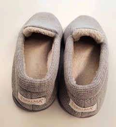 MOCASIN CORDERITO GRIS - comprar online