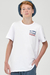 Camiseta Menino Juvenil em Meia Malha com Maxi Estampa nas Costas Classic Pizza Club - Elian Beats