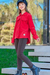 Conjunto Menina Juvenil com Casaco em Boucle e Legging Montaria em Molecotton - Angerô