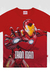 Camiseta Menino Meia Malha Super-Herói Fakini (Licenciado Marvel) - Homem de Ferro
