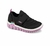 Tênis Bibi Feminino Roller 2.0 - Preto/Candy