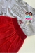 Conjunto Menina Blusão em Moletom Peluciado e Saia em Tule Flex Angerô - comprar online