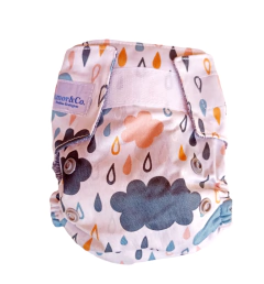 Imagem do Fralda de pano ecológica reutilizável tamanho recém nascido (até 6kg) Amor & Co
