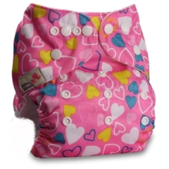 Fralda de pano ecológica importada Littles & Bloomz - Loja Cantinho da Dani