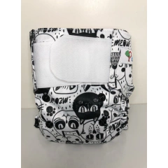 Fralda de pano ecológica reutilizável tamanho recém nascido (até 6kg) Amor & Co - comprar online