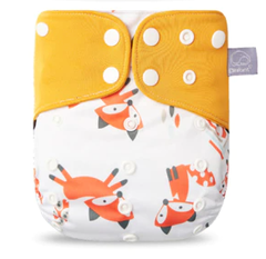 Novo interior!! Fralda de pano ecológica Elinfant interior em dryfit cinza - comprar online