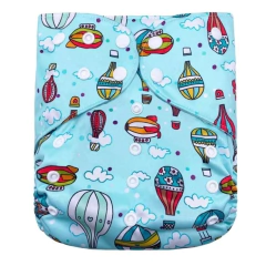 Fralda de pano ecológica moderna tamanho especial (veste de 8 a 25kg)