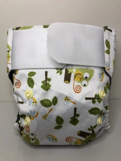 Imagem do Fralda de pano ecológica reutilizável tamanho recém nascido (até 6kg) Amor & Co