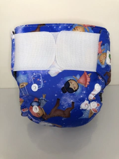 Fralda de pano ecológica reutilizável tamanho recém nascido (até 6kg) Amor & Co na internet