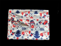 Sacola impermeável de pul estampado tamanho 30x40cm - loja online