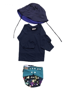 Roupas de banho de lycra para bebês/crianças para uso em praia/piscina/cachoeira com proteção solar permanente uv50 - comprar online