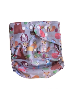Fralda de pano ecológica moderna de bolso tamanho especial (até 30kg) Bbmami