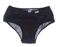 Calcinha feminina menstrual de poliamida, com 4 camadas absorventes e camada impermeável