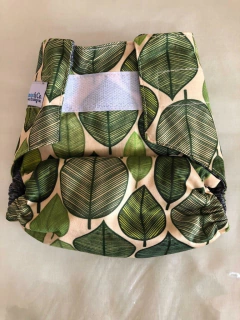 Fralda de pano ecológica reutilizável tamanho recém nascido (até 6kg) Amor & Co - Loja Cantinho da Dani