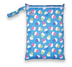 Sacola impermeável de pul estampado tamanho 30x40cm - Loja Cantinho da Dani