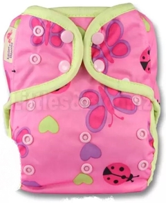 Capa de fralda de pano ecológica Littles & Bloomz dupla barreira - comprar online