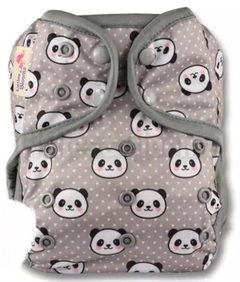 Capa de fralda de pano ecológica Littles & Bloomz dupla barreira