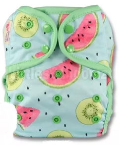 Imagem do Capa de fralda de pano ecológica Littles & Bloomz dupla barreira