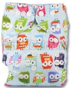Capa impermeável (fralda de pano moderna) Littles & Bloomz