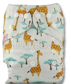 Capa impermeável (fralda de pano moderna) Littles & Bloomz - Loja Cantinho da Dani