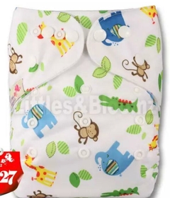 Capa impermeável (fralda de pano moderna) Littles & Bloomz na internet