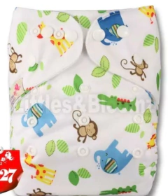 Capa impermeável (fralda de pano moderna) Littles & Bloomz na internet