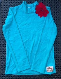 Blusa de lycra com proteção solar 50