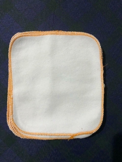 Kit 8 paninhos de limpeza para troca de fraldas de moletom - comprar online