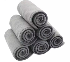 Absorvente fibra de café ou carvão de bambu para fraldas de pano ecológicas - comprar online