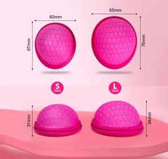 Disco menstrual de silicone médico - coletor menstrual sem vácuo para uso diário
