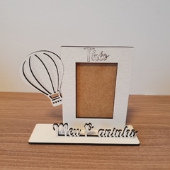 Mini Porta Retrato de MDF - Tema Balão