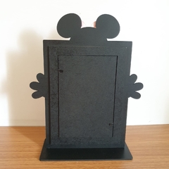 Porta-retrato Tema Minnie - Schwartz Artes em Madeira