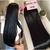 Aplique Preto de Cabelo Orgânico tic tac 70 cm - loja online