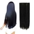 Aplique Preto de Cabelo Orgânico tic tac 70 cm - comprar online