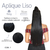 Aplique Preto de Cabelo Orgânico tic tac 70 cm na internet