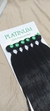 Cabelo Preto 65 cm Semi Humano, Human hair - PRINCESA HAIR