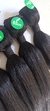 Cabelo Preto 65 cm Semi Humano, Human hair - loja online