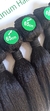 Cabelo Preto 65 cm Semi Humano, Human hair - loja online