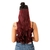 Aplique de Cabelo Orgânico tic tac 70 cm - PRINCESA HAIR