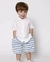 Conjunto Infantil de Menino com Camisa Tricoline e Bermuda Ecológica