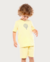 Kit 2 Conjunto Infantil de Malha 100% Algodão Brincar Menta e Amarelo - Tamanho 4 anos - Miniatura - Loja de Roupa Infantil Minimalista e Atemporal