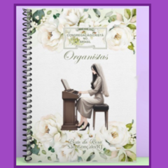 Imagem do Hinário Personalizado para Órgão - Organista CCB - (Capa Cinza)