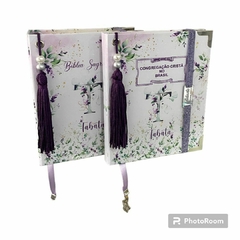 Kit P - de Biblia P e Hinario Simples P - Heliarte Personalizados