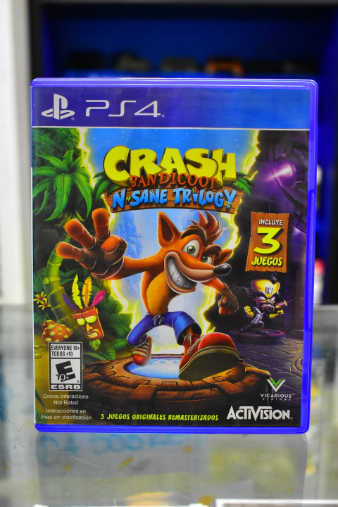 Crash Bandicoot N. Sane Trilogy PS4 Juego Físico