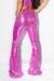 calça flare feminina paetê furta cor