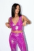 top cropped paetê furta cor
