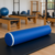 Rolo posicionador ortopédico 10cm x 60cm para fisioterapia exercício massagem descanso e apoio capa removível - comprar online