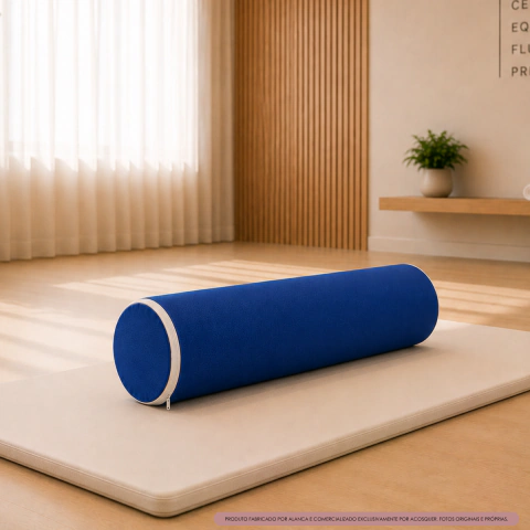 Rolo Posicionador Impermeável Ortopédico Fisioterapia Massagem Descanso 20x60cm